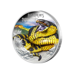 2025 Australia’s Tiger Snake $1 Silver Proof Coin (1oz)