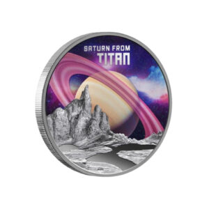 2025 Saturn from Titan $1 Silver Proof Coin (1oz)