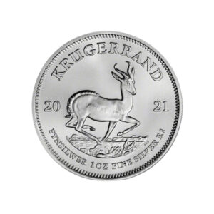 Silver South African Krugerrand Coin 1oz